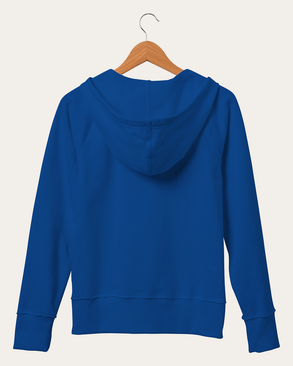 Junk Food Clothing Women's NFL Indianapolis Colts Raw Edge Hoodie Liberty