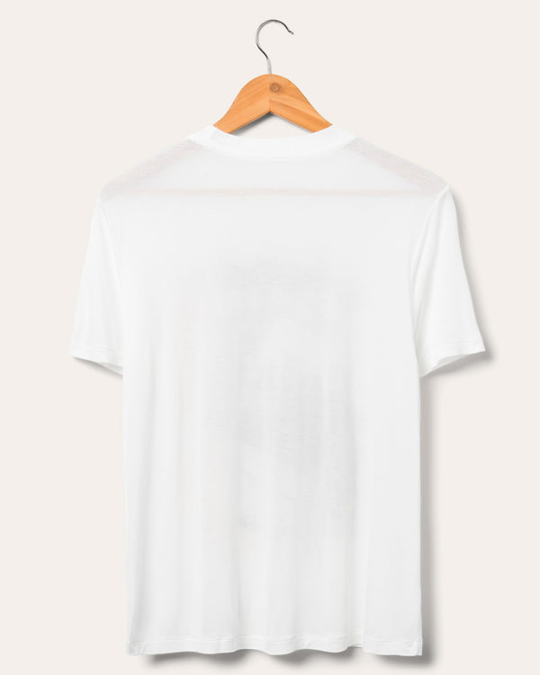 Junk Food Clothing Women's P.S. I Love You Vintage Tissue Tee Vintage White