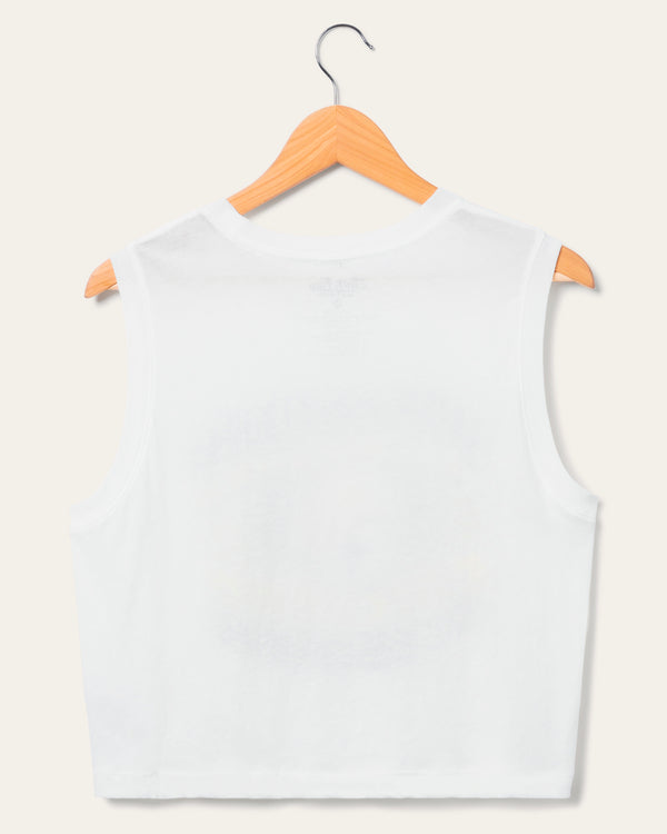 Junk Food Clothing Women's Pittsburgh Steelers Tank White