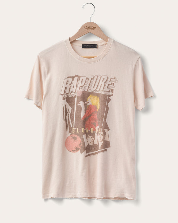 junk food clothing Women's Rapture Blondie Vintage Tee Pastel