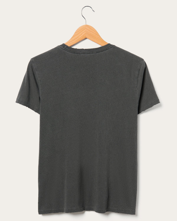 Junk Food Clothing Women's Rolling Stones 1981 US Tour Vintage Tee Vintage Black