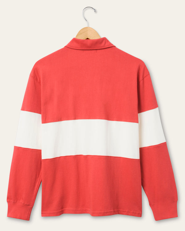 Junk Food Clothing Women's San Francisco 49ers Rugby Long Sleeve Licorice