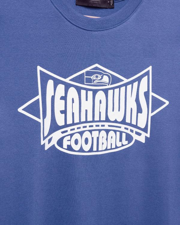 Junk Food Clothing Women's Seattle Seahawks Baby Tee Liberty
