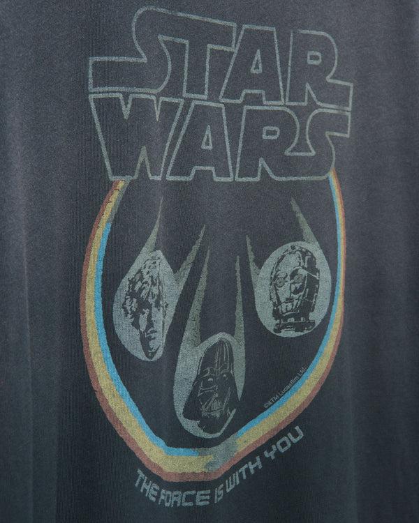 Junk Food Clothing Women's Star Wars™ The Force™ Vintage Tee Vintage Black
