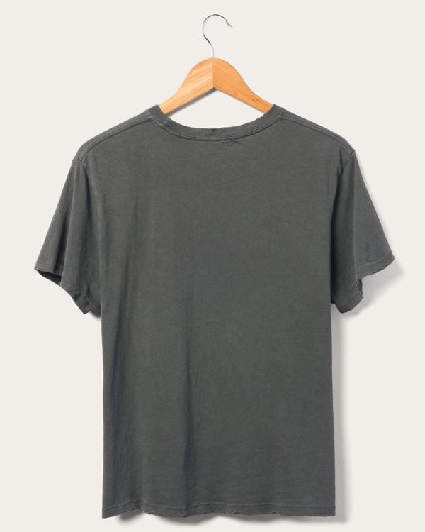 Junk Food Clothing Women's The Beatles Rooftop Vintage Destroy Tee Vintage Black