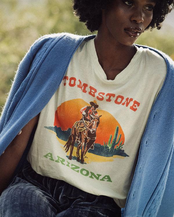 Junk Food Clothing Women's Tombstone Arizona Easy Tee Spray