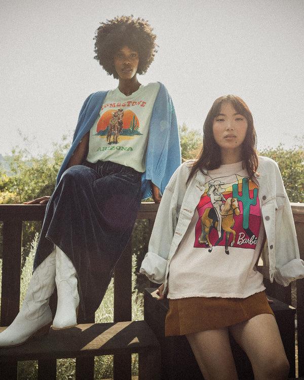 Junk Food Clothing Women's Tombstone Arizona Easy Tee Spray