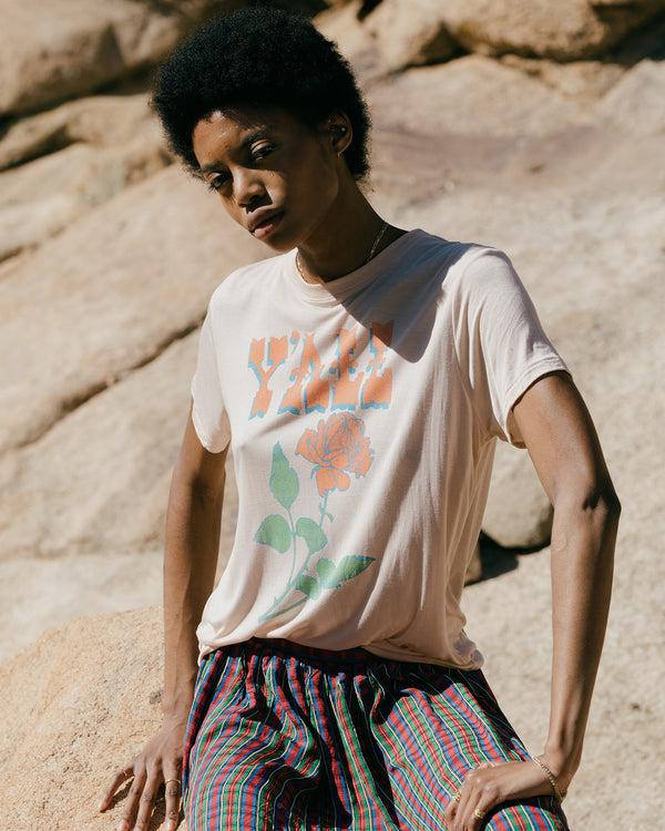 Junk Food Clothing Women's Yall Vintage Tissue Tee Bare