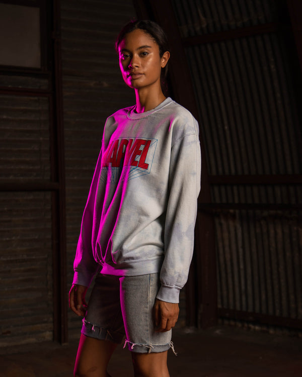 Junk Food Clothing WOMENS MARVEL TIE DYE FLEECE TIE DYE