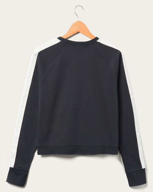 Junk Food Clothing Womens Raiders Overtime Crew True Black