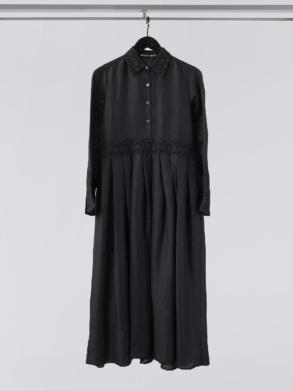 jupe by jackie Agrigan Dr - Black linen viscose Dresses