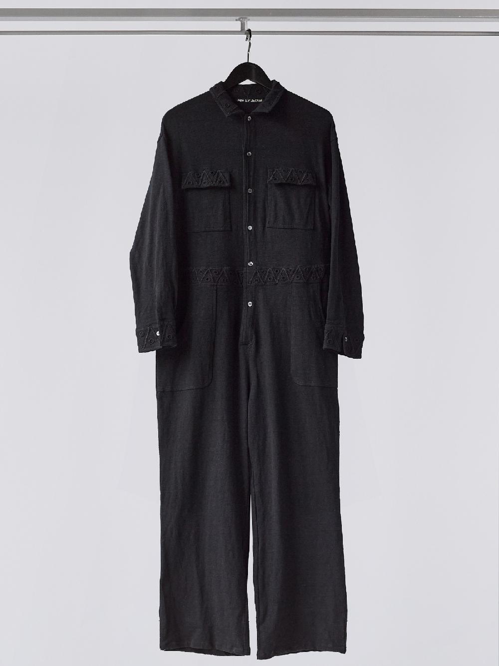 Jupe By Jackie Agrigan J - Black 98% Cotton 2% Elastine Jumpsuit