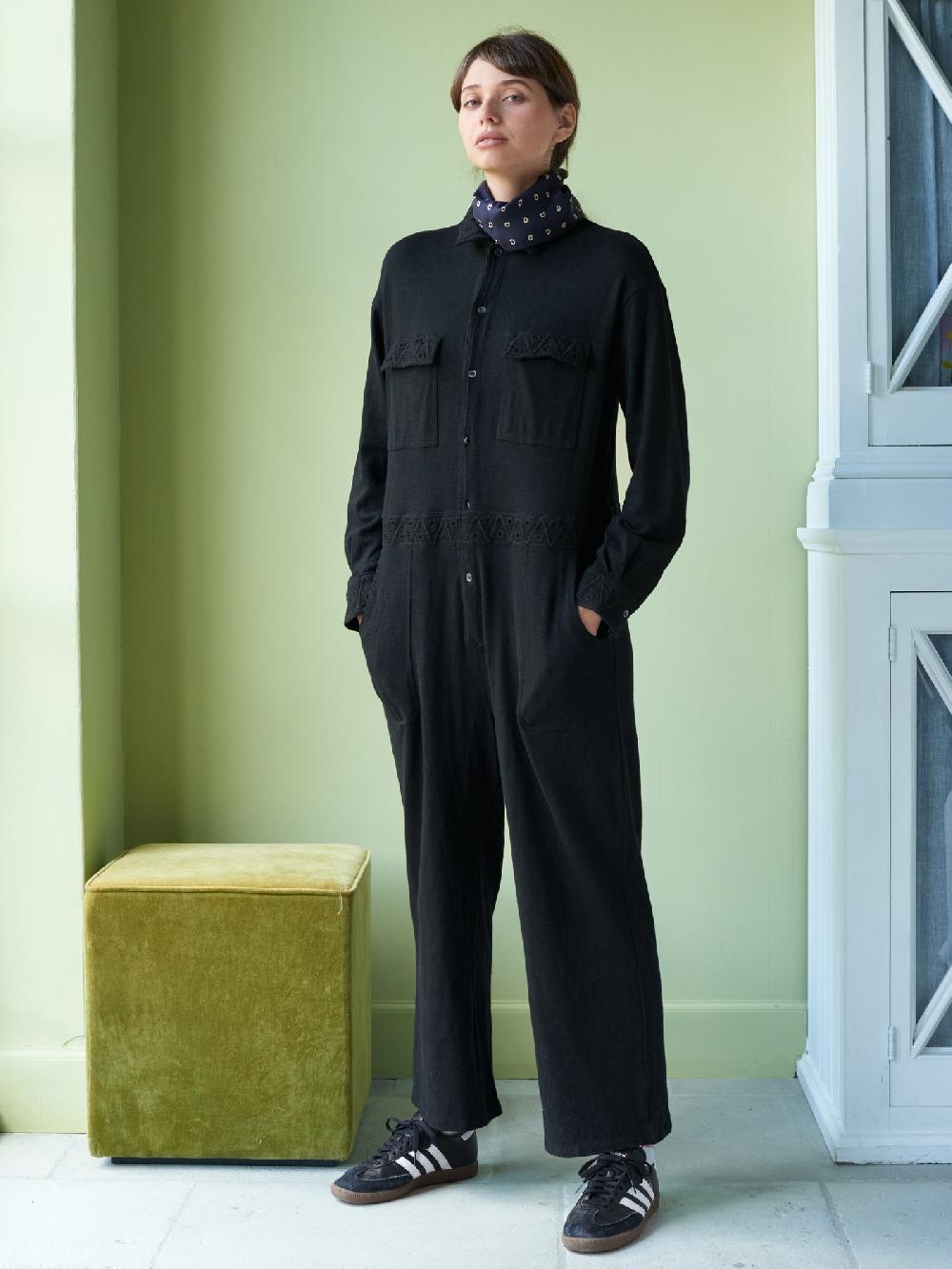 jupe by jackie Agrigan J - Black 98% cotton 2% elastine Jumpsuit