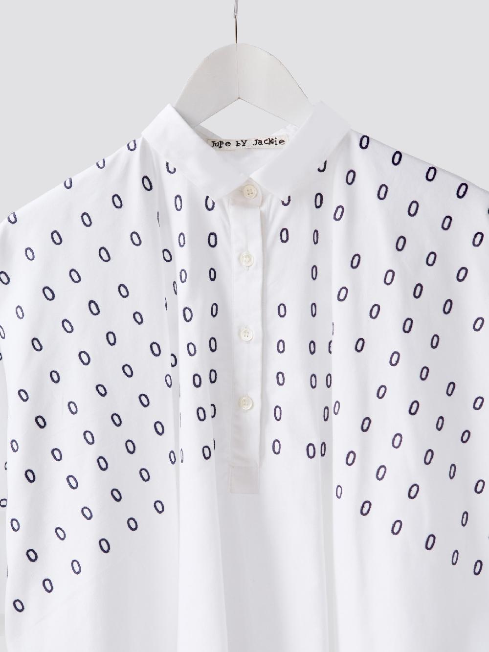 Jupe By Jackie Aguas White Dr. - (Off) White 100% Cotton Short