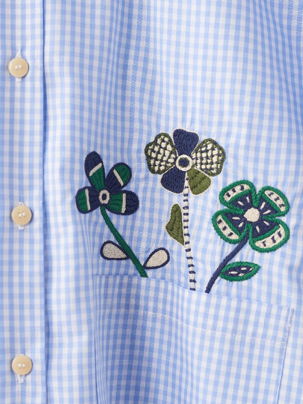 Jupe By Jackie Araliya - Light Blue 100% Cotton Poplin