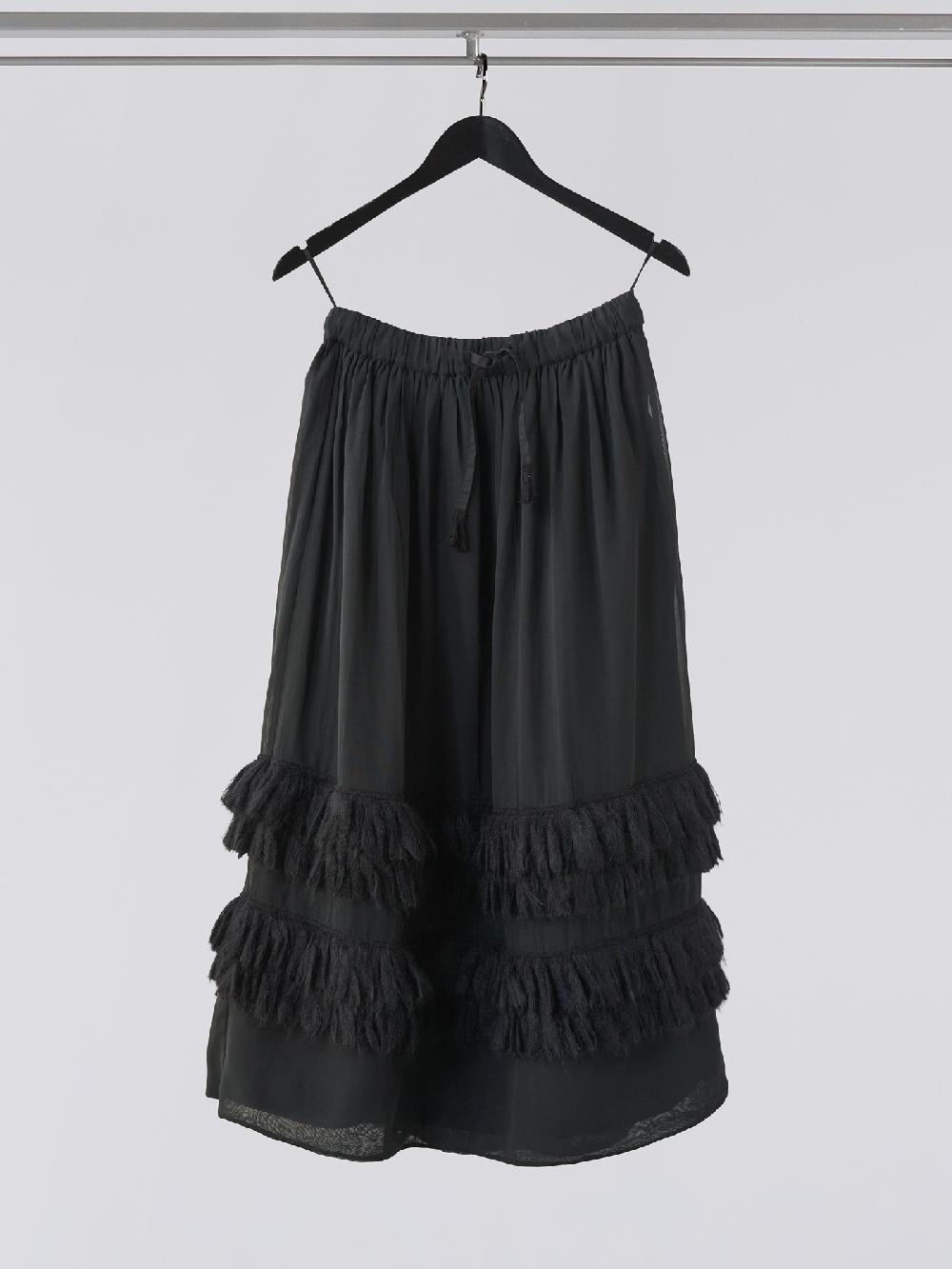 jupe by jackie Bewley - Black 100% cotton voile Skirts
