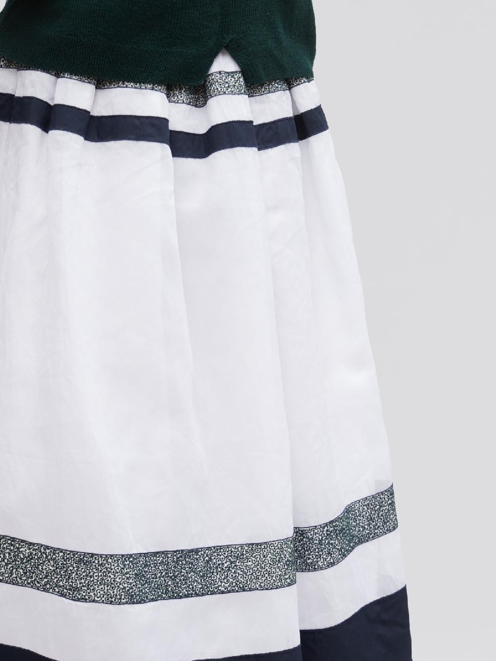 Jupe By Jackie Boulbon - (Off) White 100% Swiss Cotton Organdie