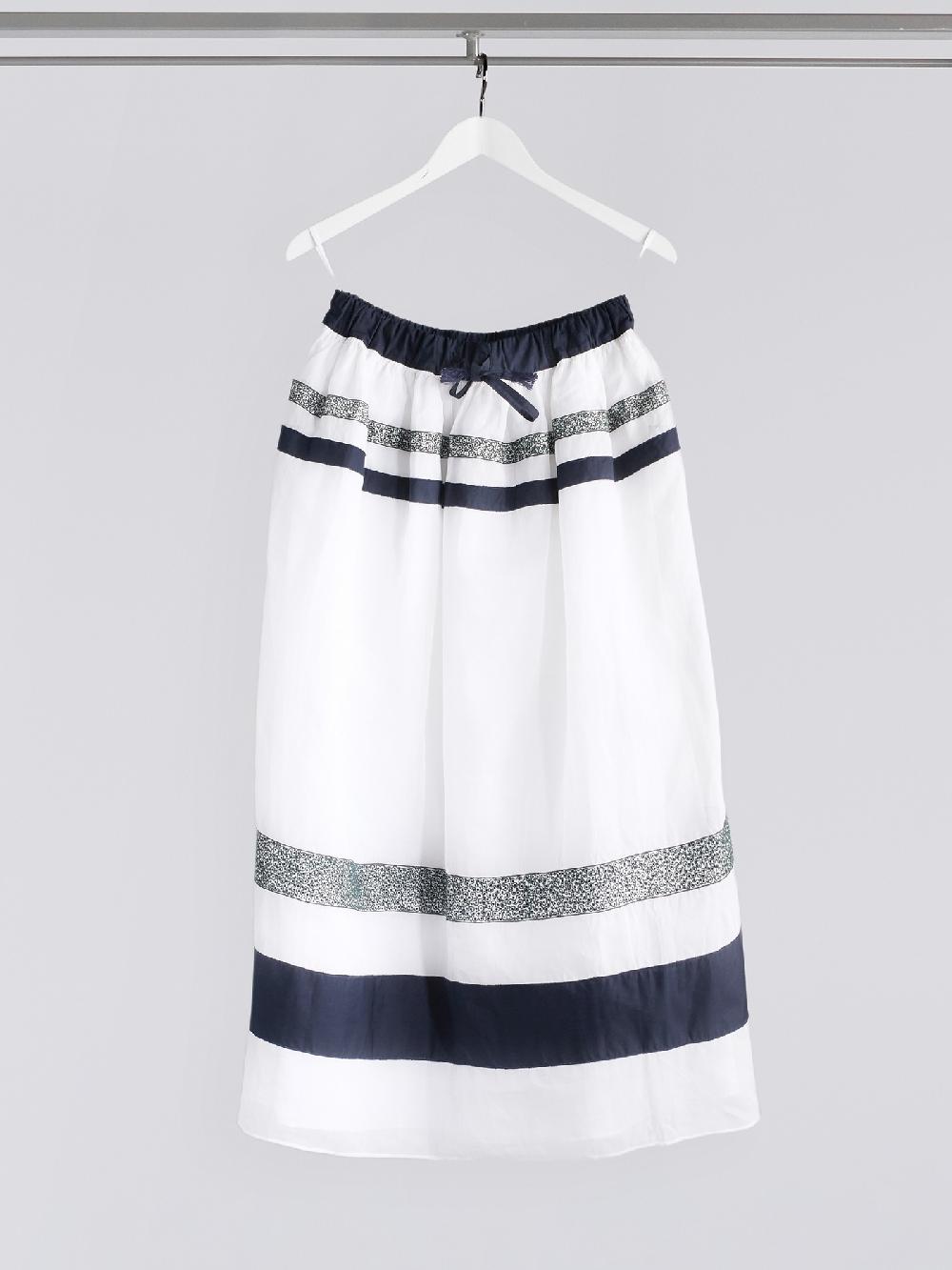 jupe by jackie Boulbon - (Off) White 100% Swiss cotton organdie