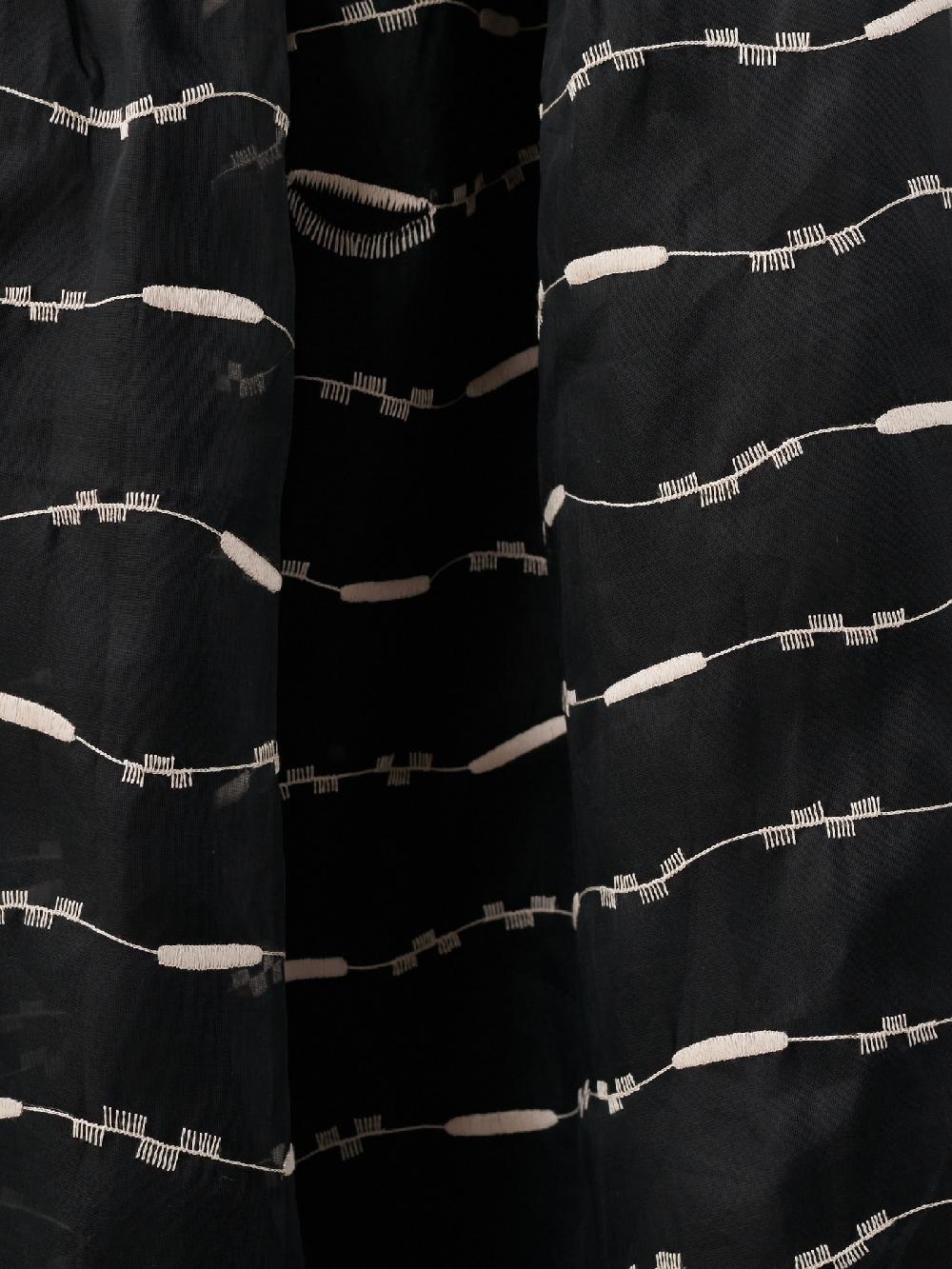 Jupe By Jackie Brick Sk - Black 100% Swiss Cotton Organdie