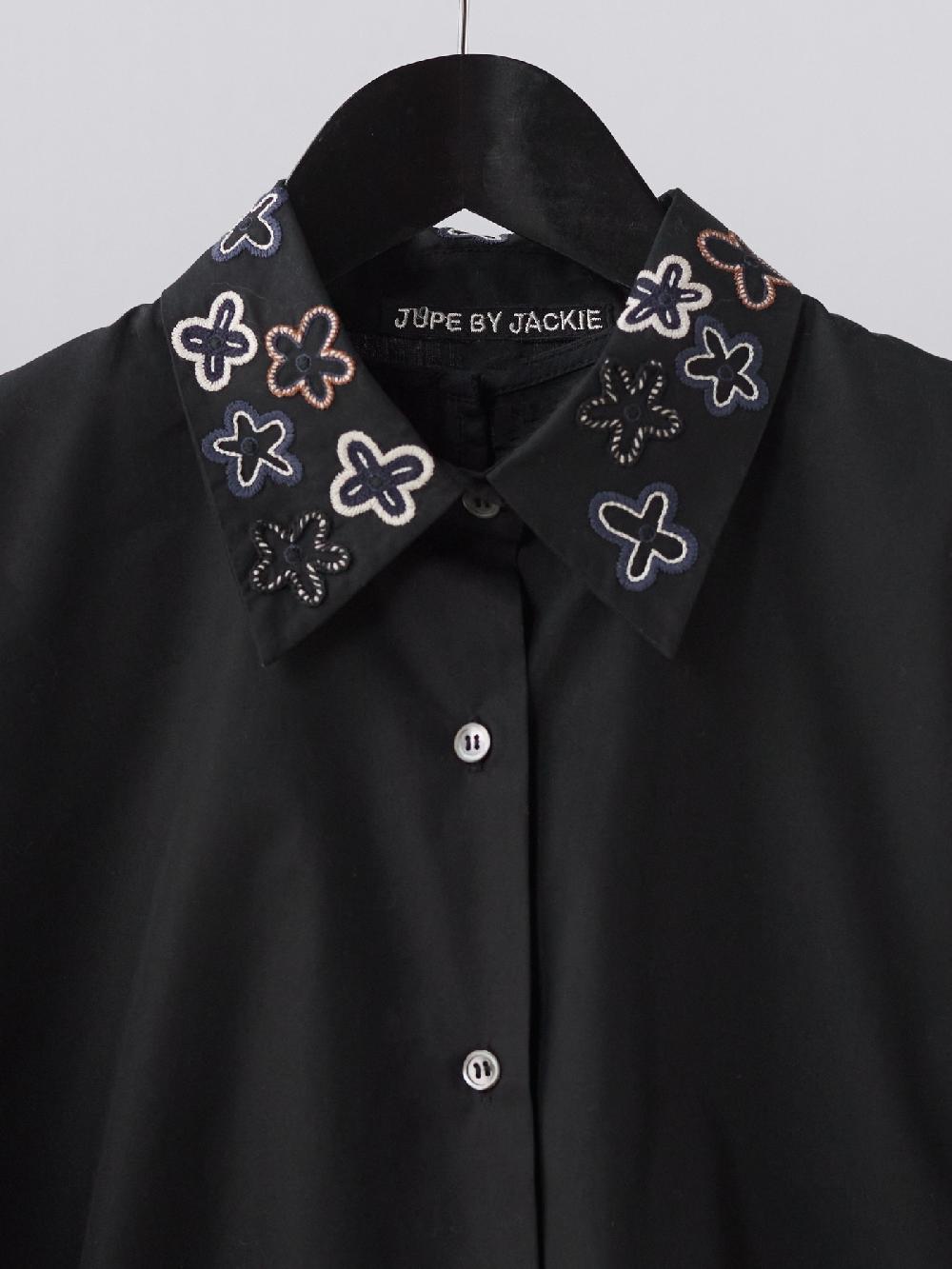 Jupe By Jackie Bundalu - Black 100% Cotton Poplin Tops+Shirts More