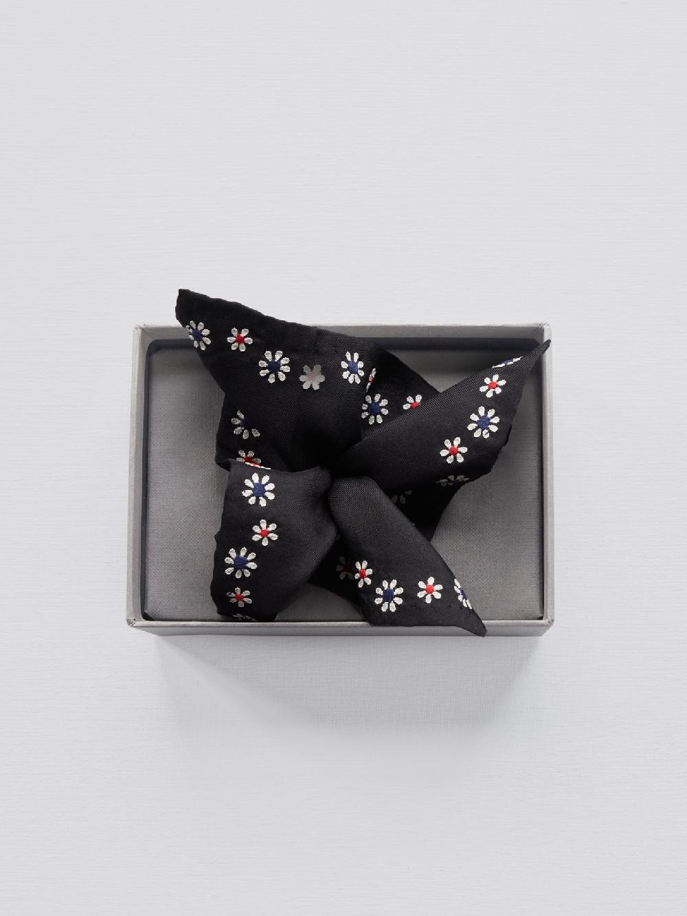 jupe by jackie Capp Mix for Border Black - Black 100% soft silk