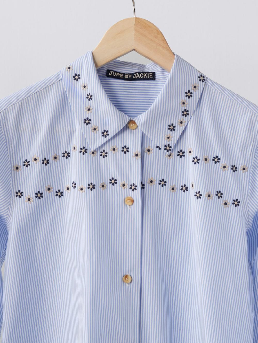 Jupe By Jackie Chicago - Light Blue 100% Cotton Tops+Shirts