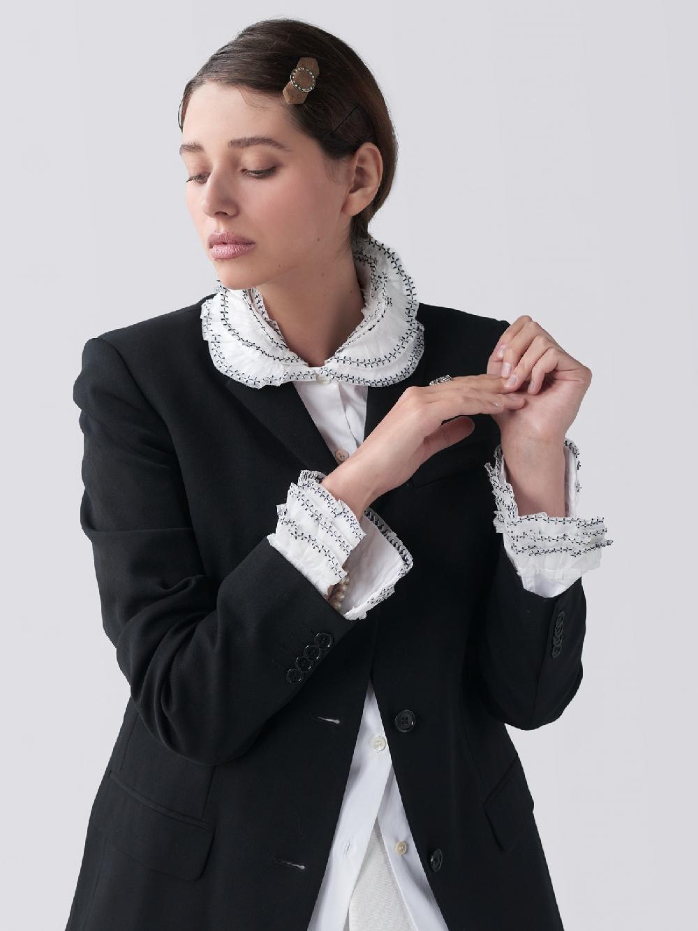 Jupe By Jackie Cinnabar - (Off) White 100% Cotton Poplin