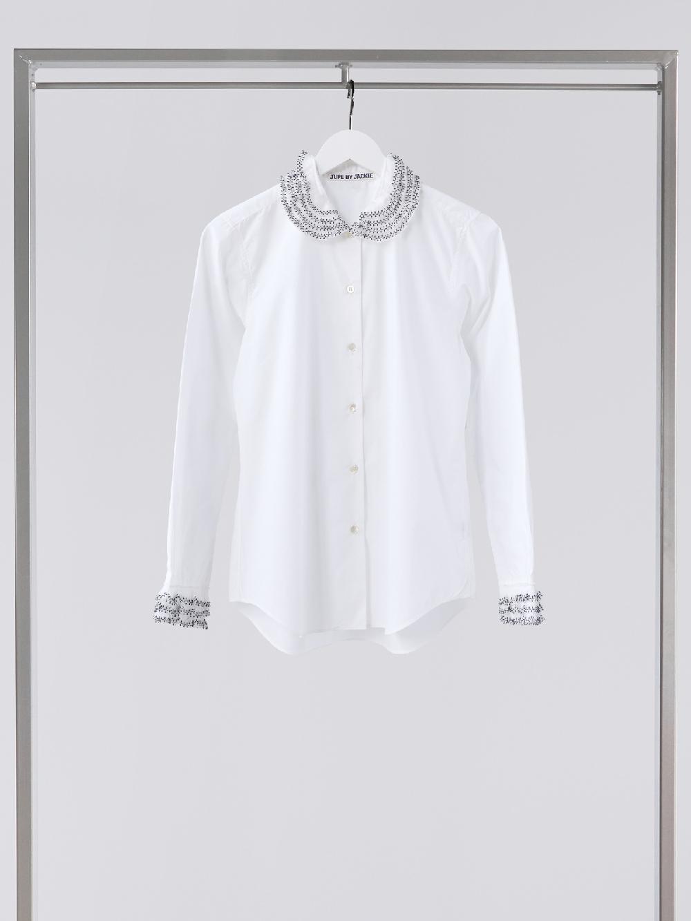 Jupe By Jackie Cinnabar - (Off) White 100% Cotton Poplin
