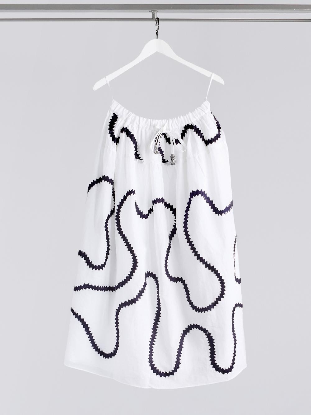 jupe by jackie Covent - (Off) White 100% Swiss cotton voile