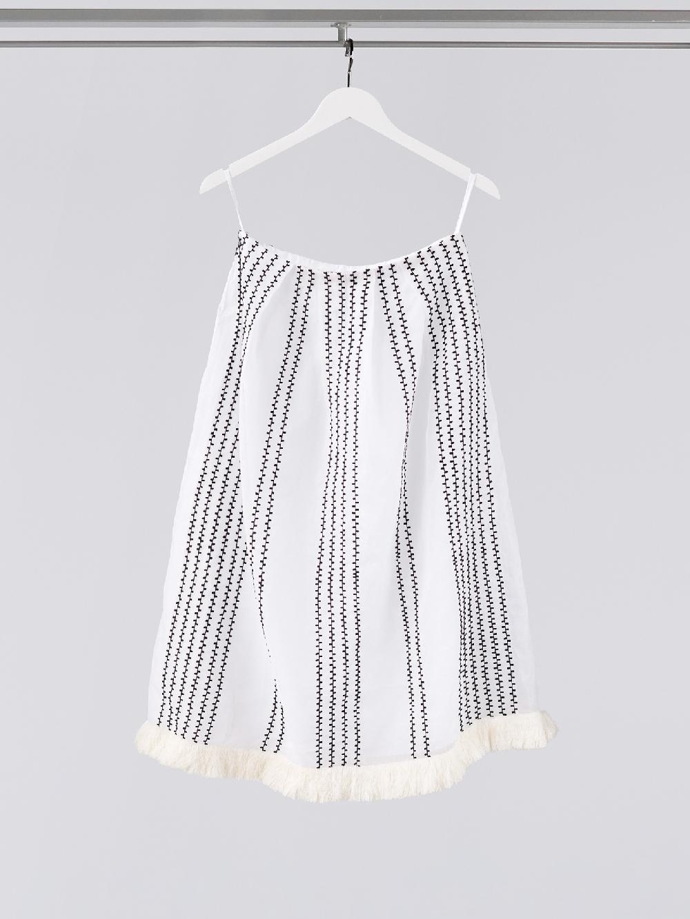 jupe by jackie Eldoy - (Off) White 100% Swiss cotton organdie