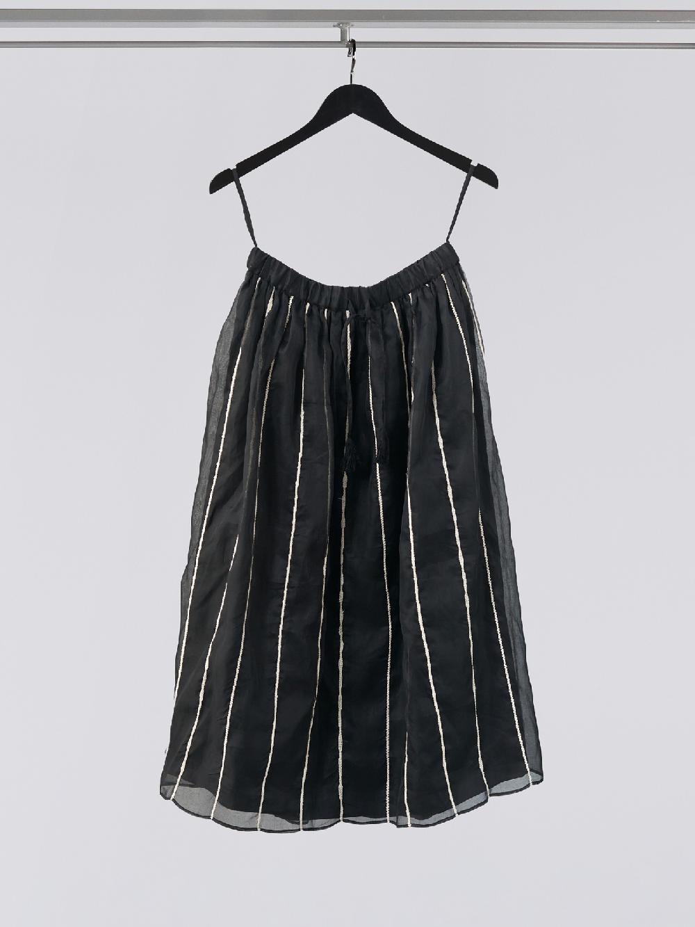 jupe by jackie Freas Skirt - Black 100% cotton organdie