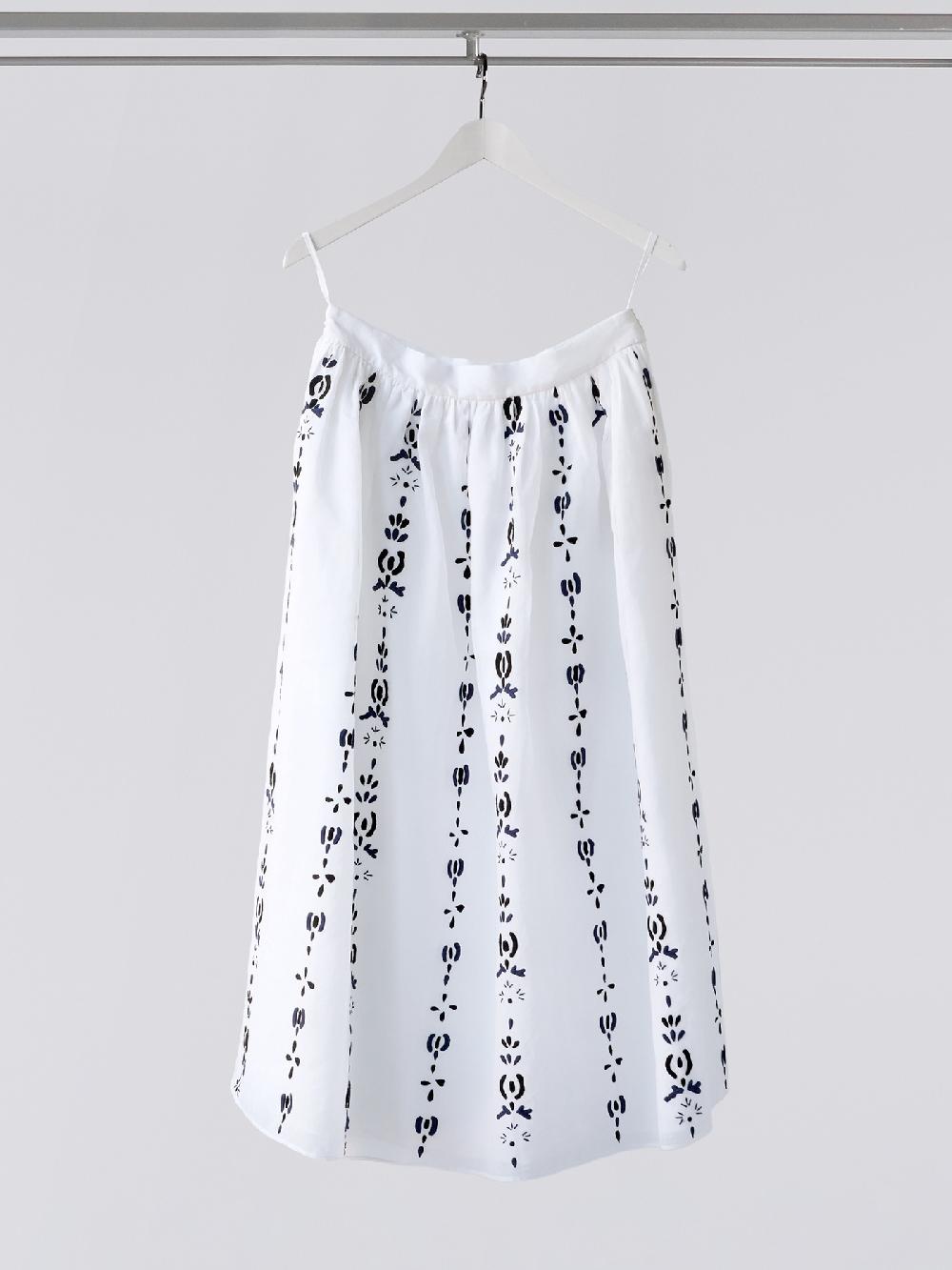 jupe by jackie Gagosian Sk - (Off) White 100% cotton organdie