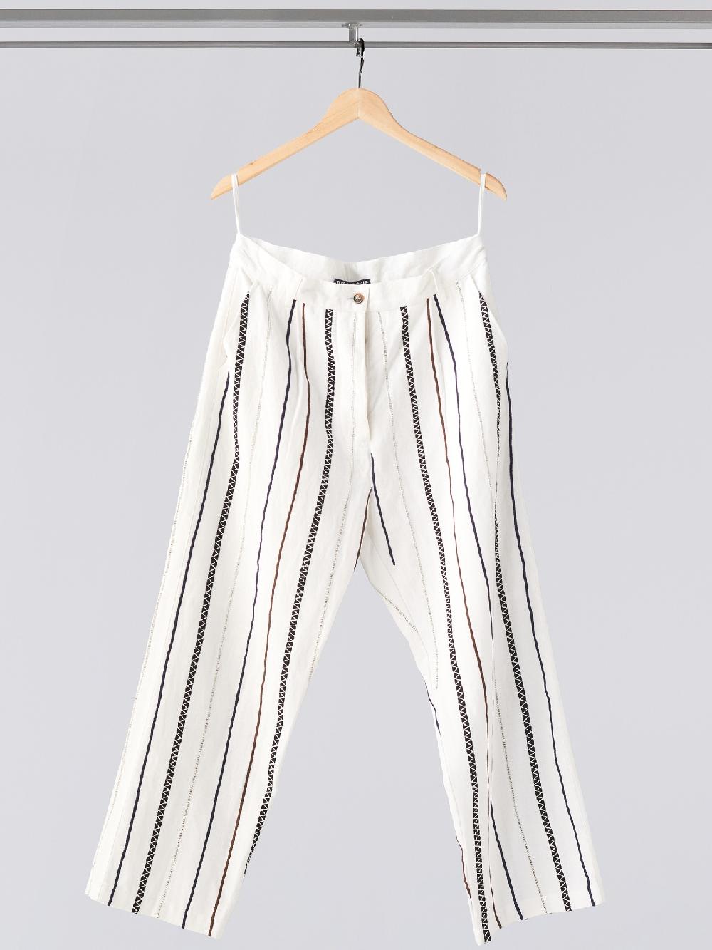 jupe by jackie Galster II - (Off) White cotton linen blend