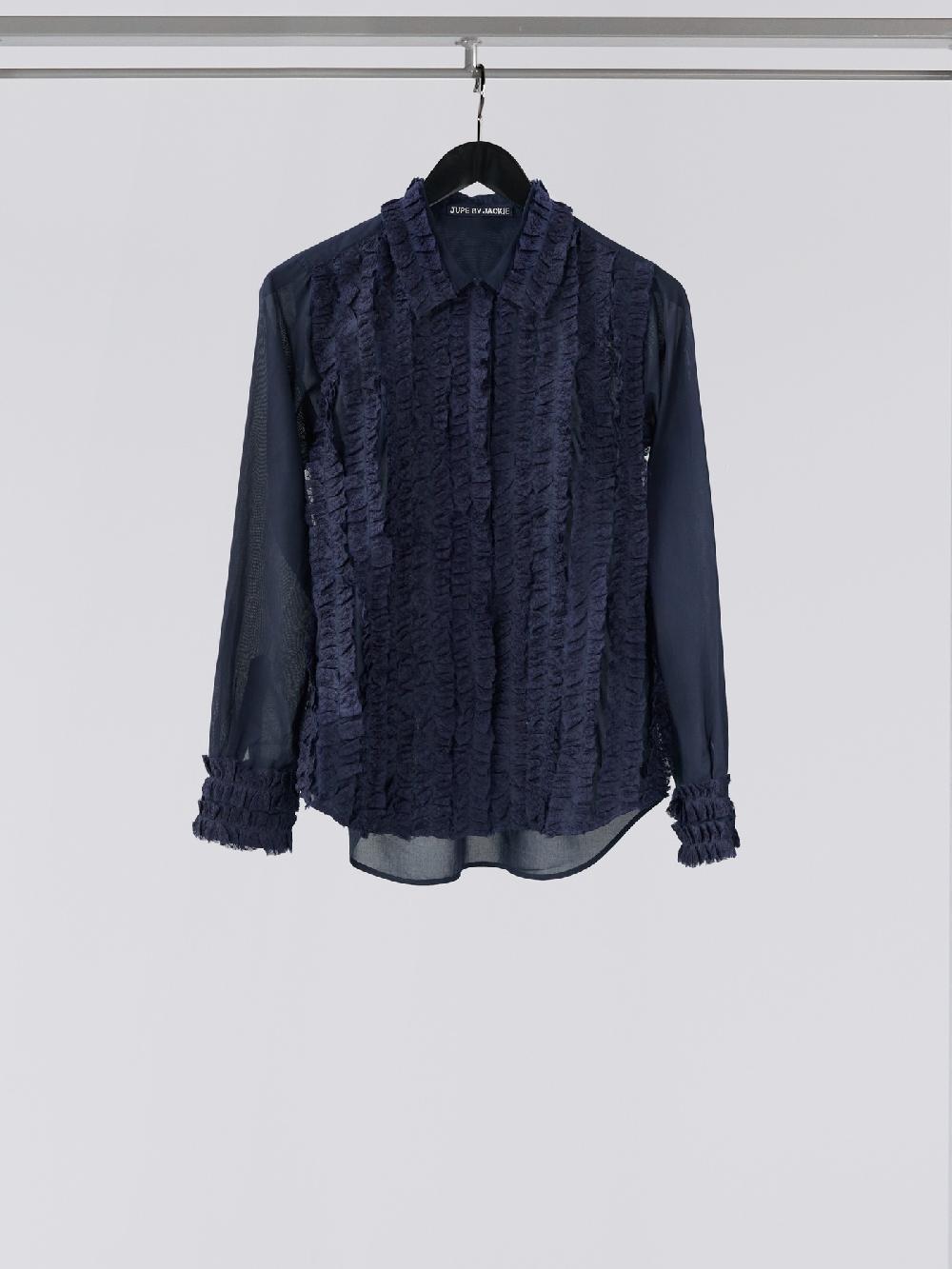 jupe by jackie Gremille - Navy 100% Swiss cotton voile