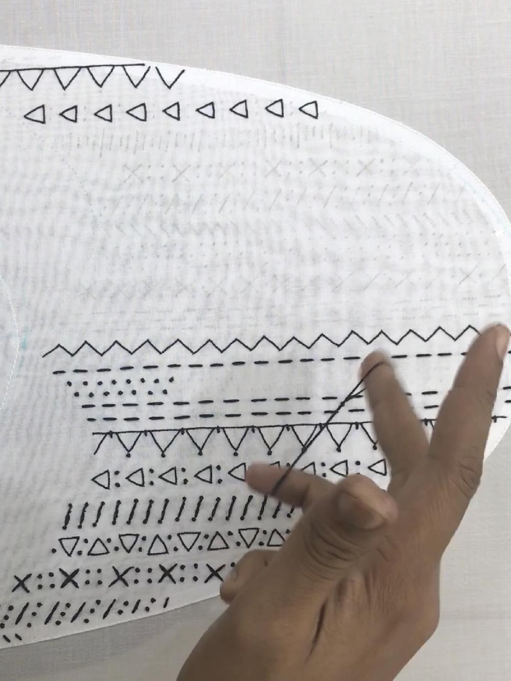 Jupe By Jackie Grigi - (Off) White 100% Swiss Cotton Organdie Collars