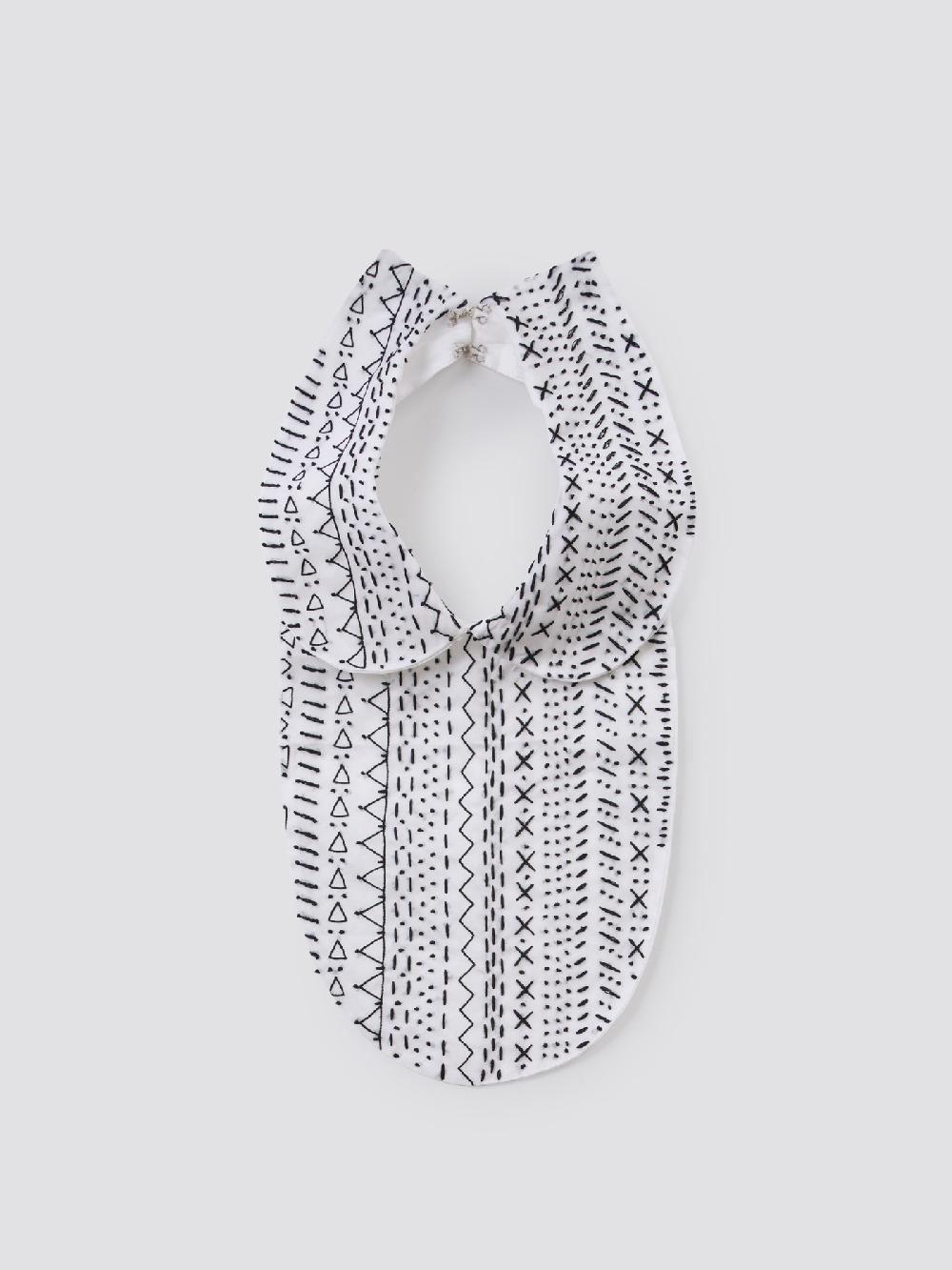 jupe by jackie Grigi - (Off) White 100% Swiss cotton organdie Collars