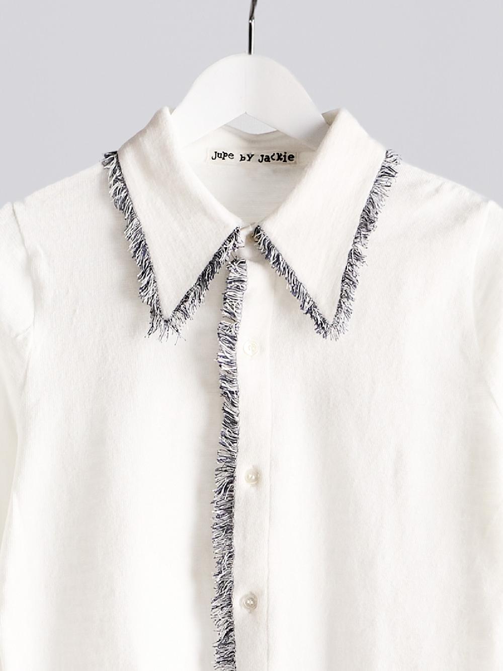 Jupe By Jackie Heffron - (Off) White 98% Cotton 2% Elastine Black