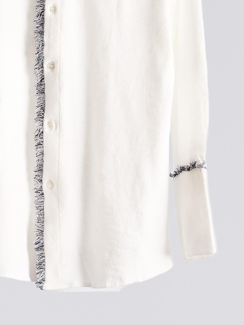 Jupe By Jackie Heffron - (Off) White 98% Cotton 2% Elastine Black