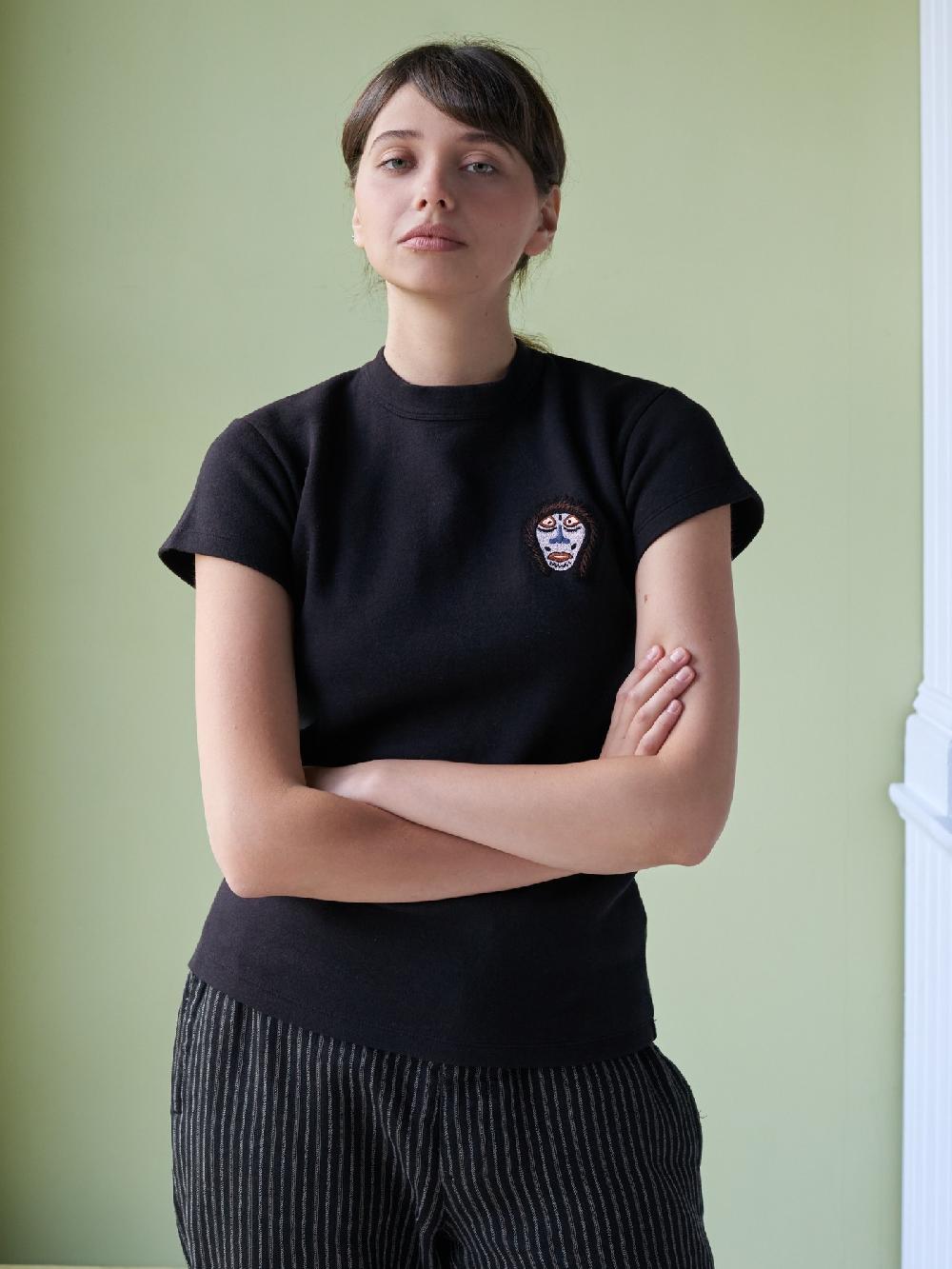 jupe by jackie Jaadu - Black 98% cotton 2% elastine Jaadu