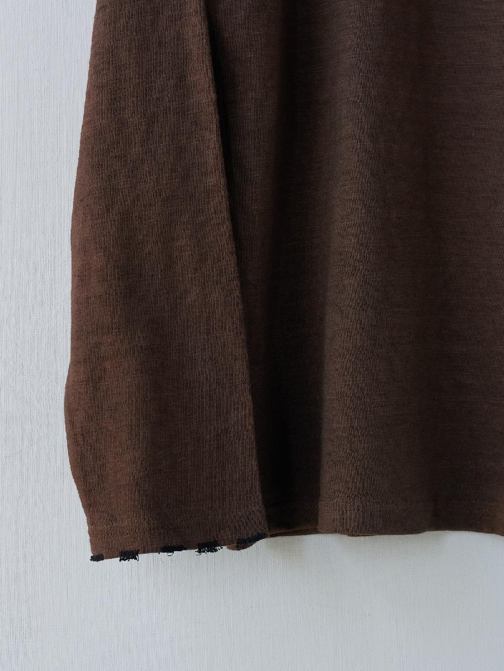 Jupe By Jackie Jaadu Tee - Brown 98% Cotton 2% Elastine