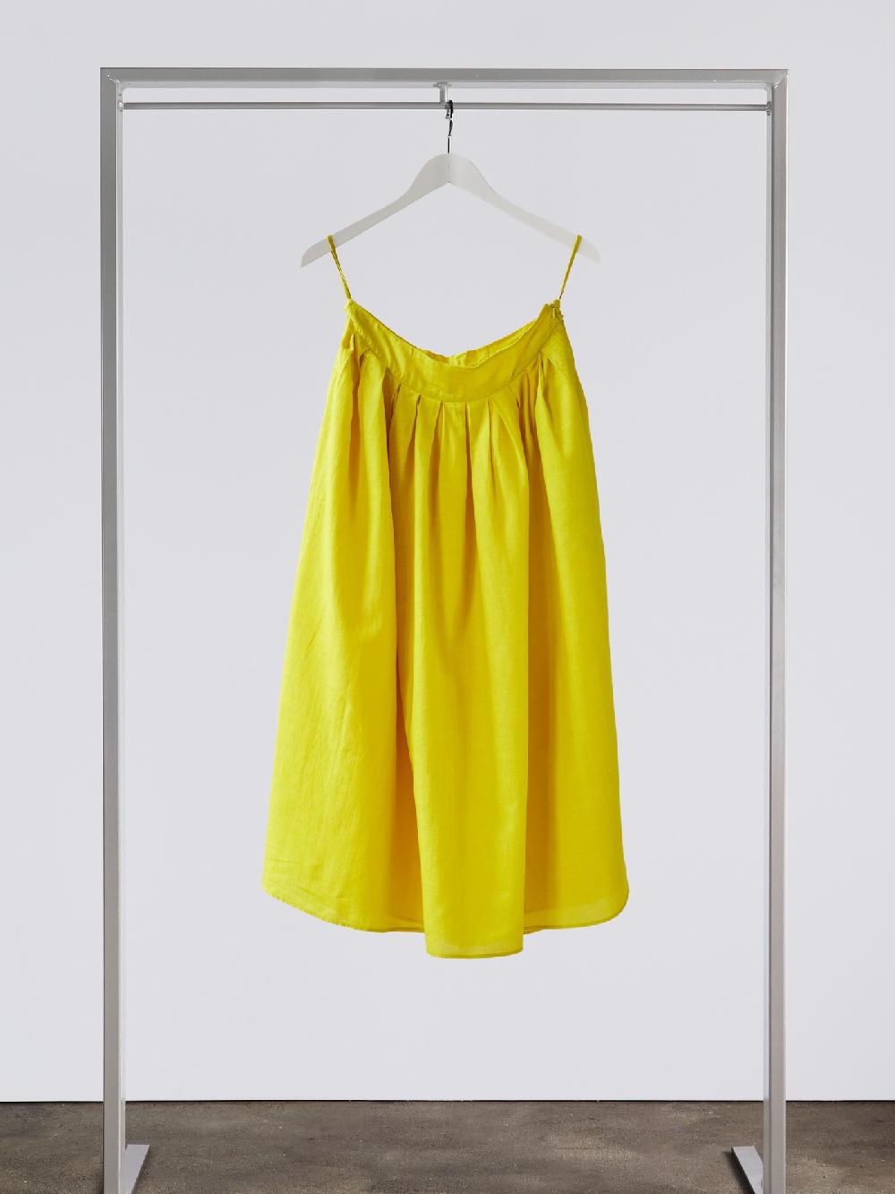 jupe by jackie Juliette - Yellow cotton linen blend Skirts