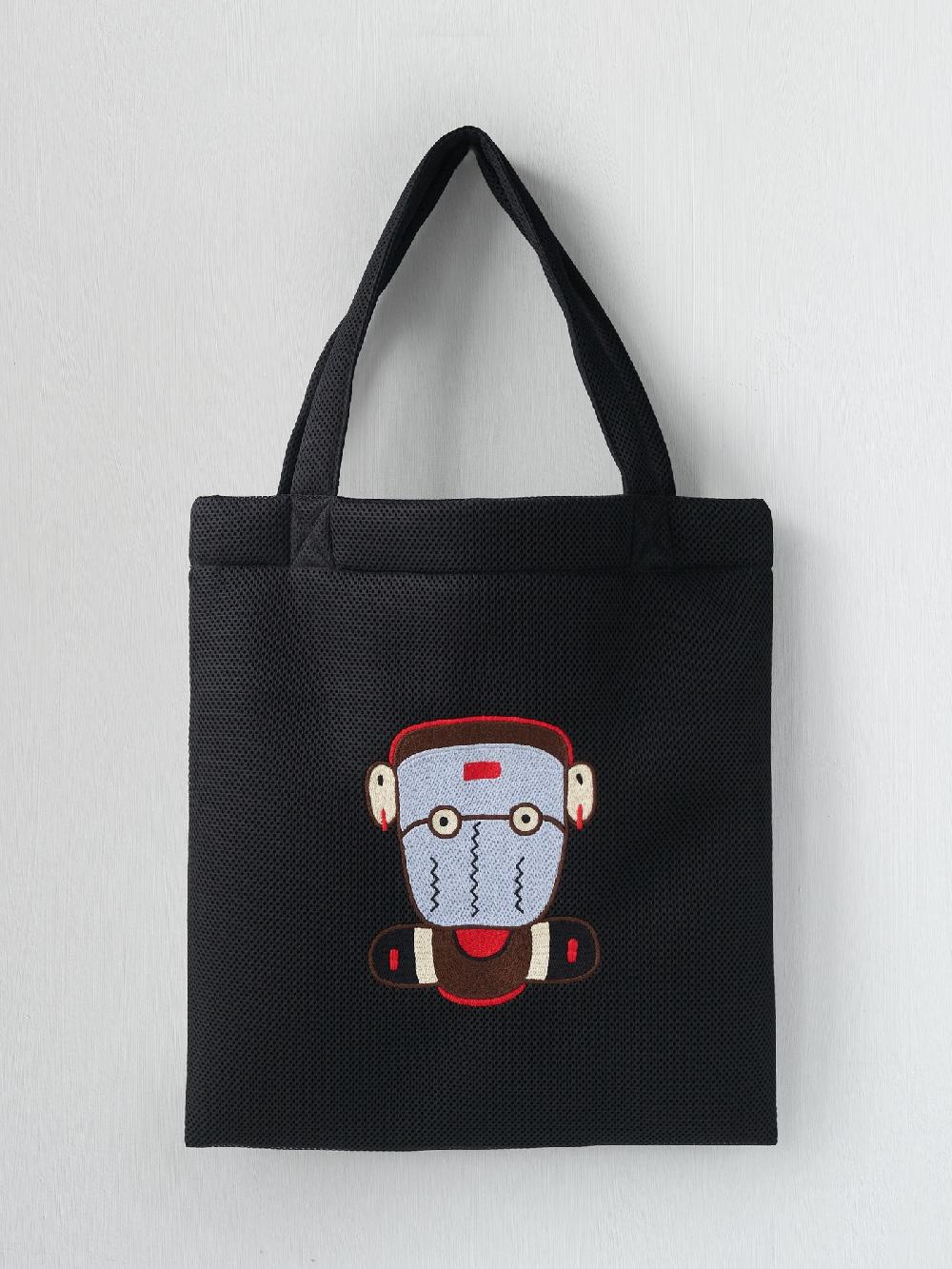 jupe by jackie Adya - Black Technical Poly Character