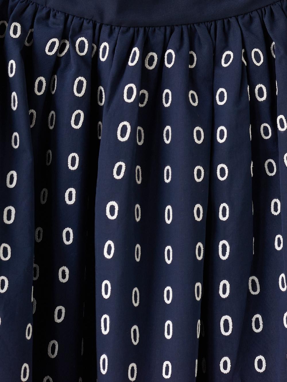 Jupe By Jackie Aguas Skirt - Navy 100% Cotton Voile