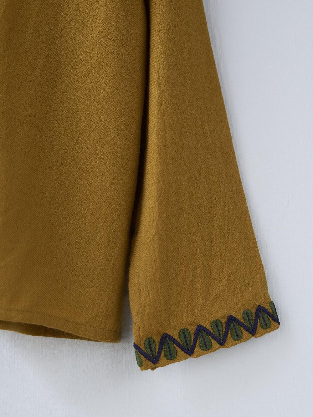 Jupe By Jackie Alban - Mustard 100% Wool
