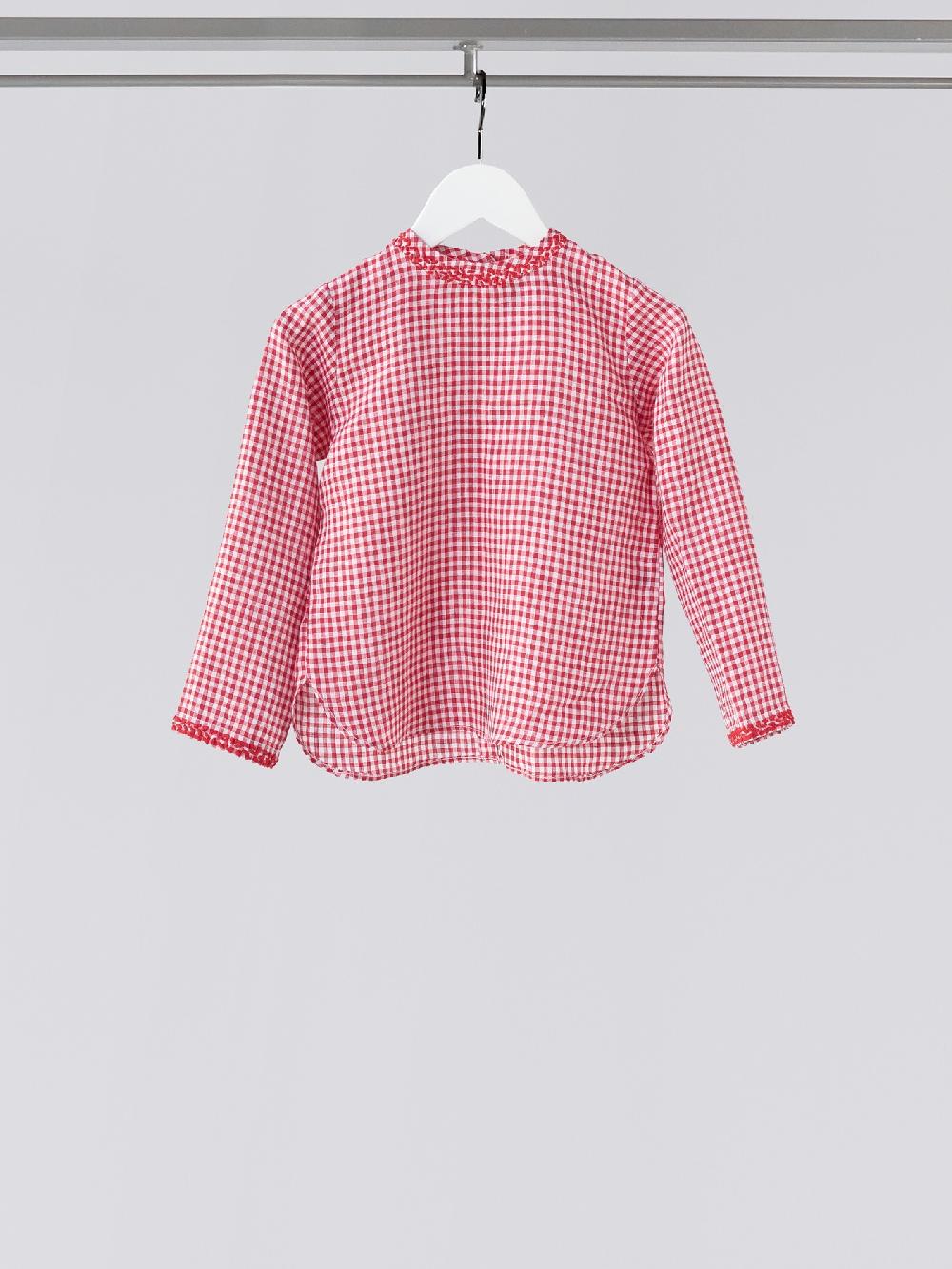 jupe by jackie Albee - Red 100% linen