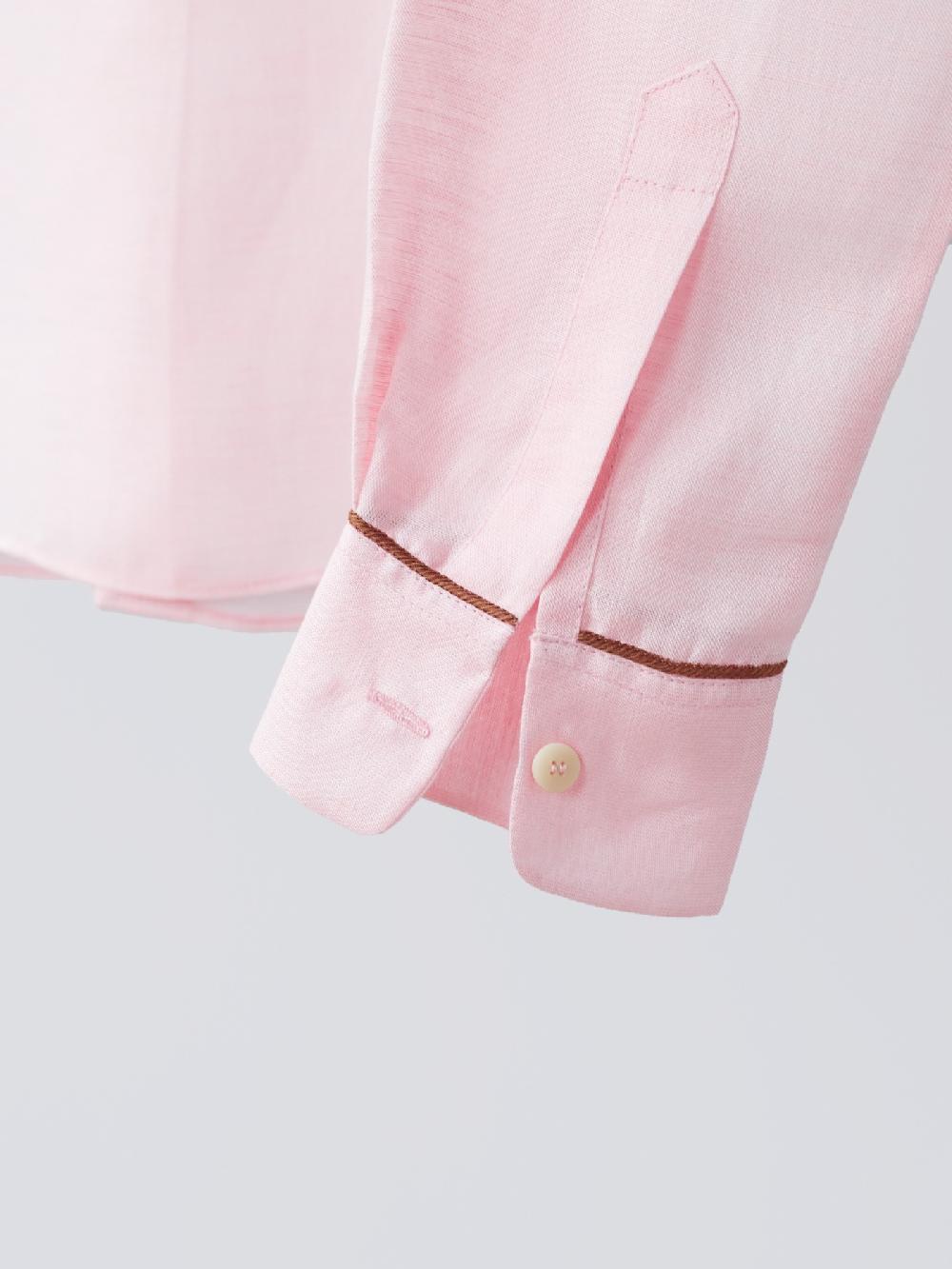 Jupe By Jackie Alma - Pink Cotton Linen Blend