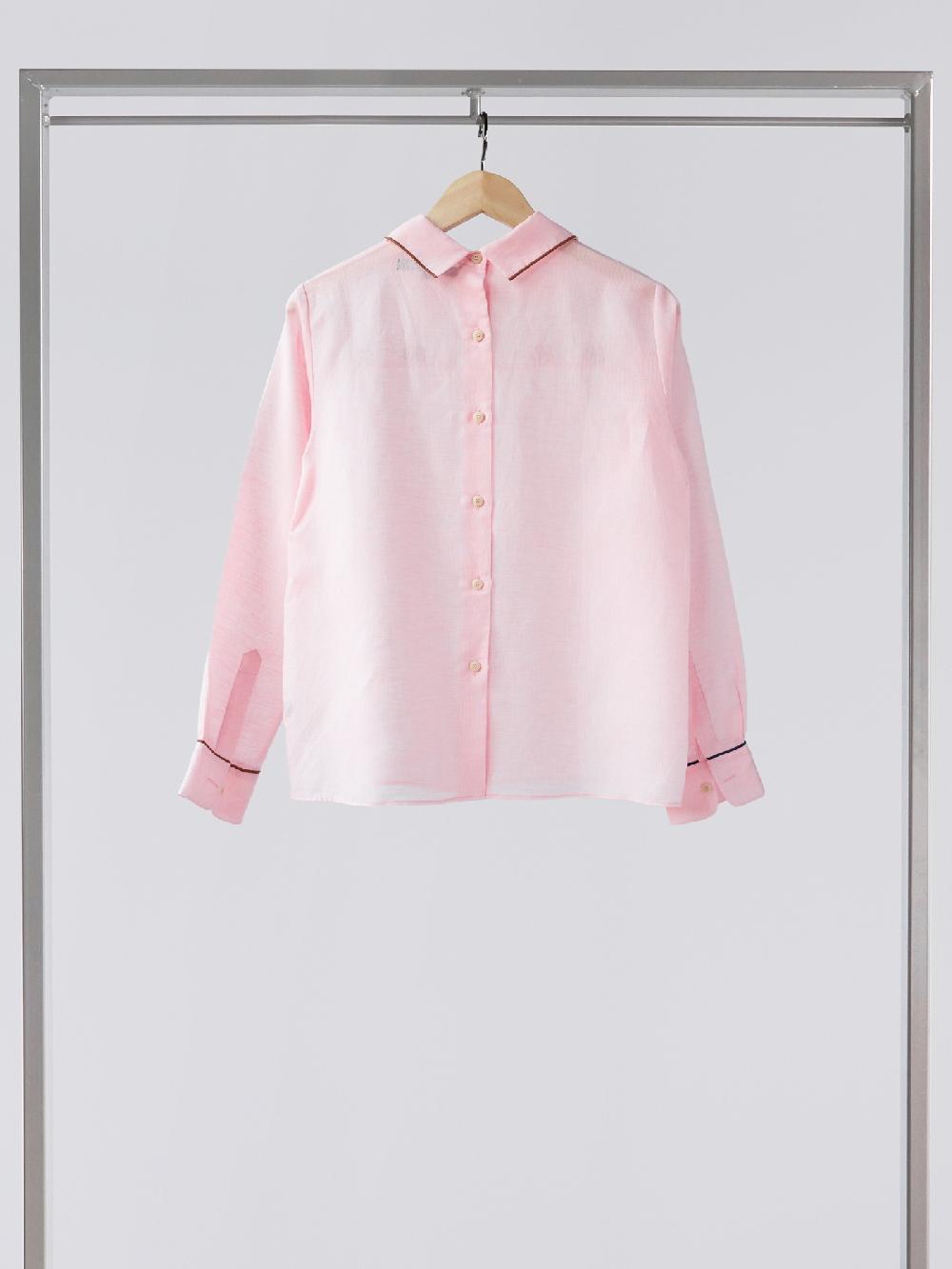 Jupe By Jackie Alma - Pink Cotton Linen Blend