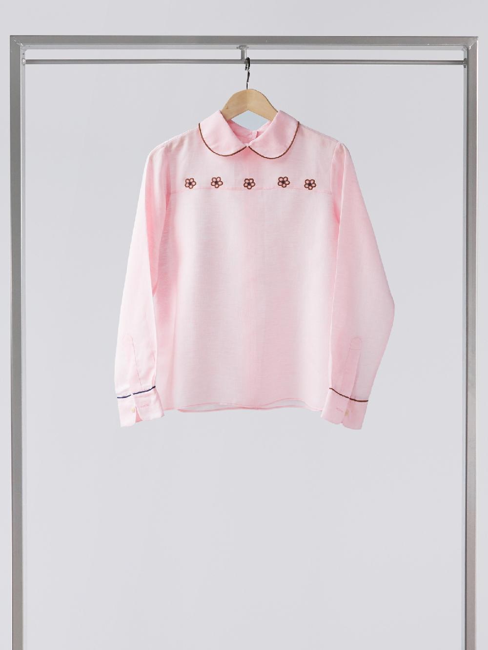 jupe by jackie Alma - Pink cotton linen blend