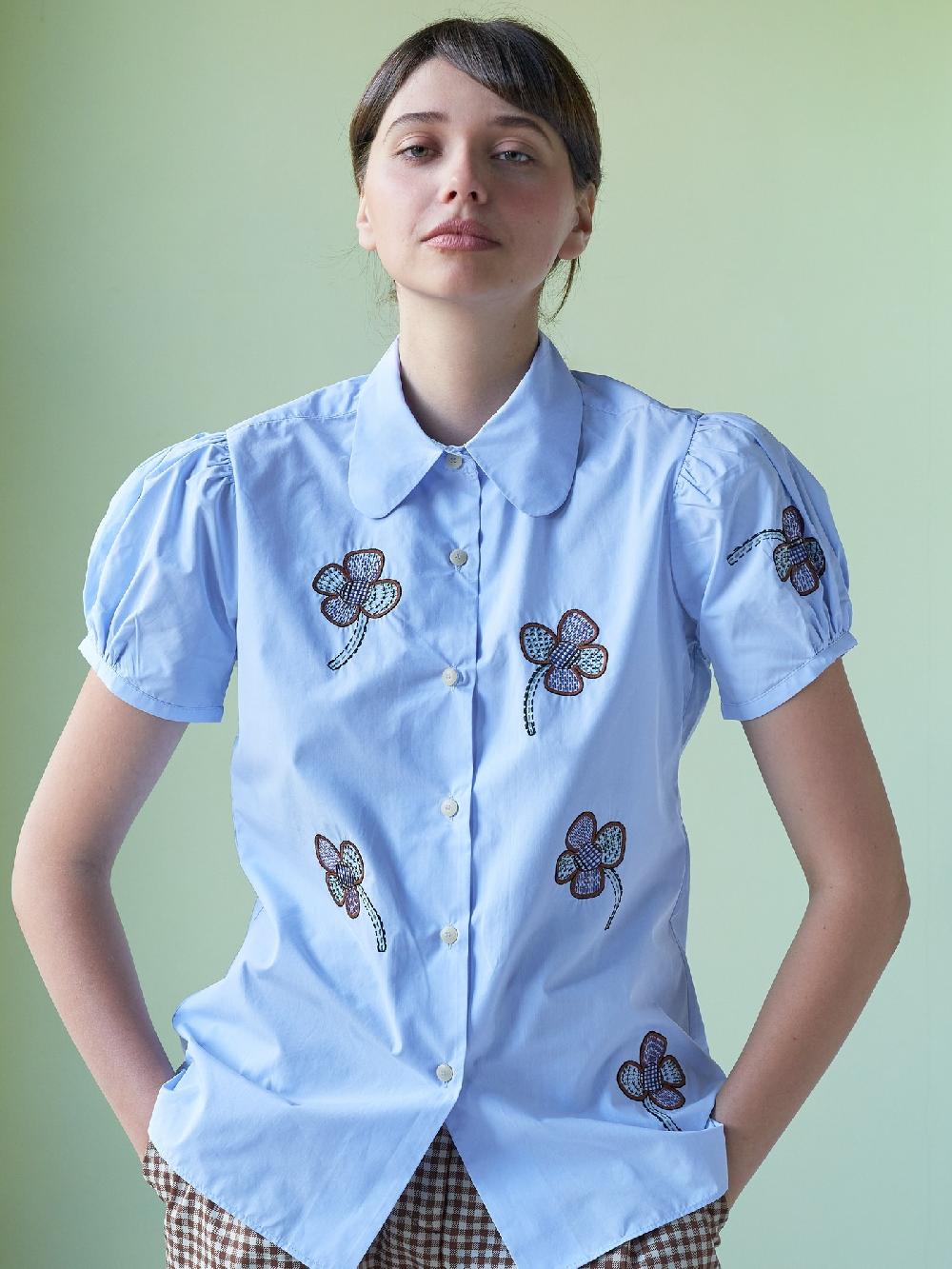 jupe by jackie Alsop - Light Blue 100% cotton