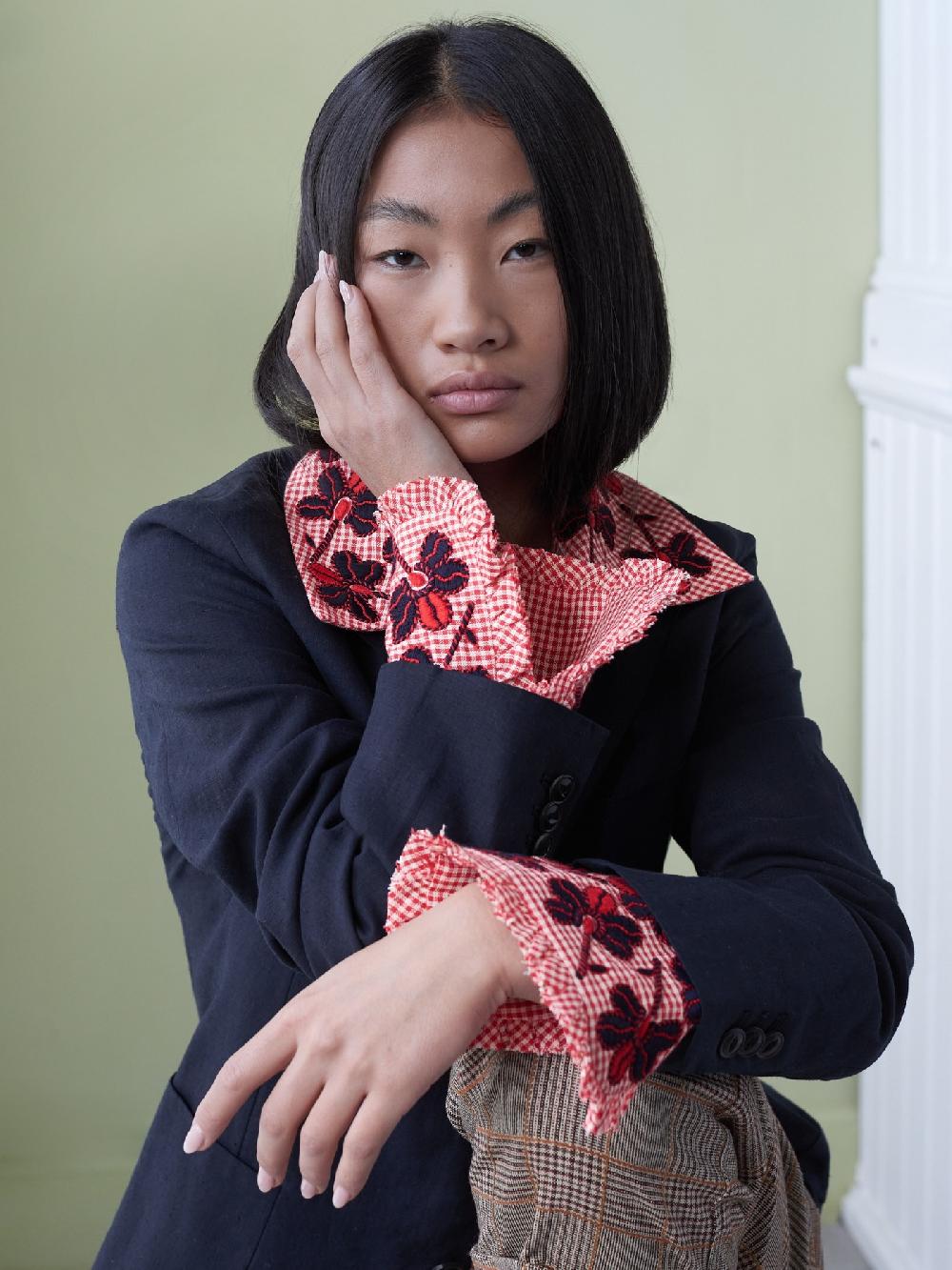 jupe by jackie Alvina - Red 100% linen More